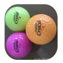 Crystal Practice Golf Ball Competitive Price